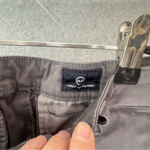 AG Adriano Goldschmied Marshall Slim Trouser Pants Gray sz. 32R #JJ - Picture 7 of 12